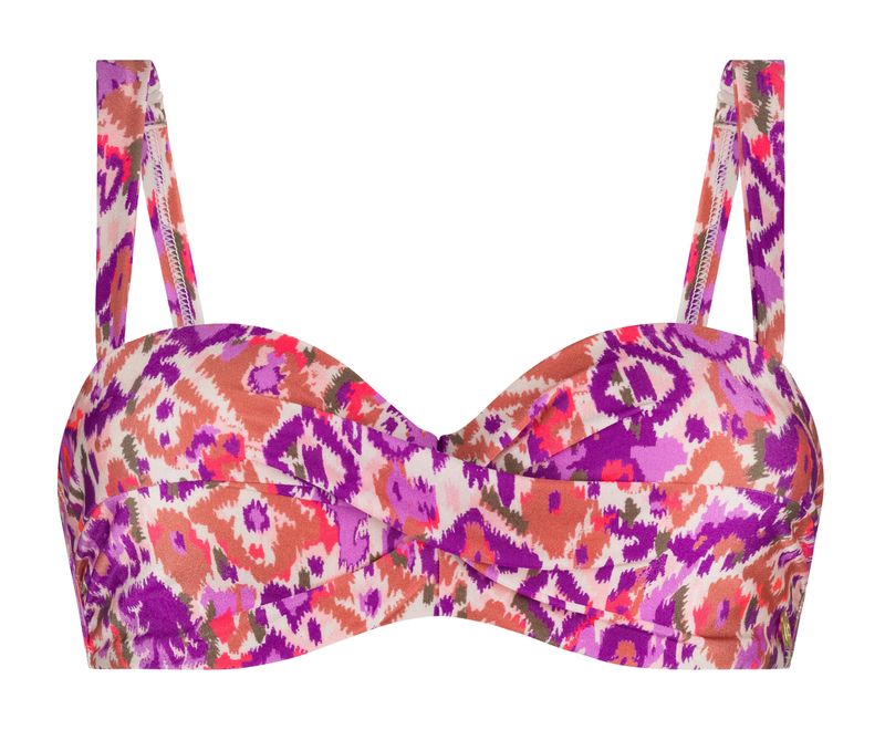 Ten Cate Beach twisted bikinitop summer ikat