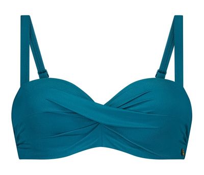 Ten Cate Beach twisted bikinitop sea blue