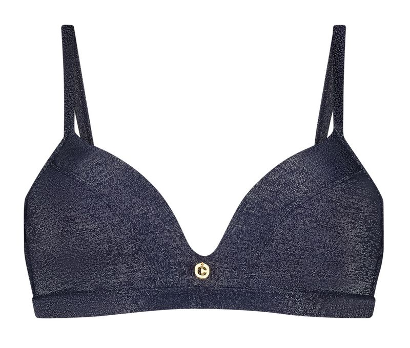 Ten Cate Beach triangle bikinitop royal blue