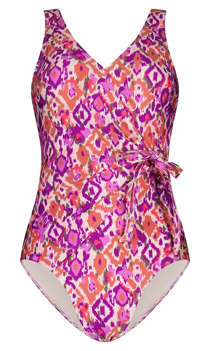 Ten Cate Beach v-neck badpak summer ikat