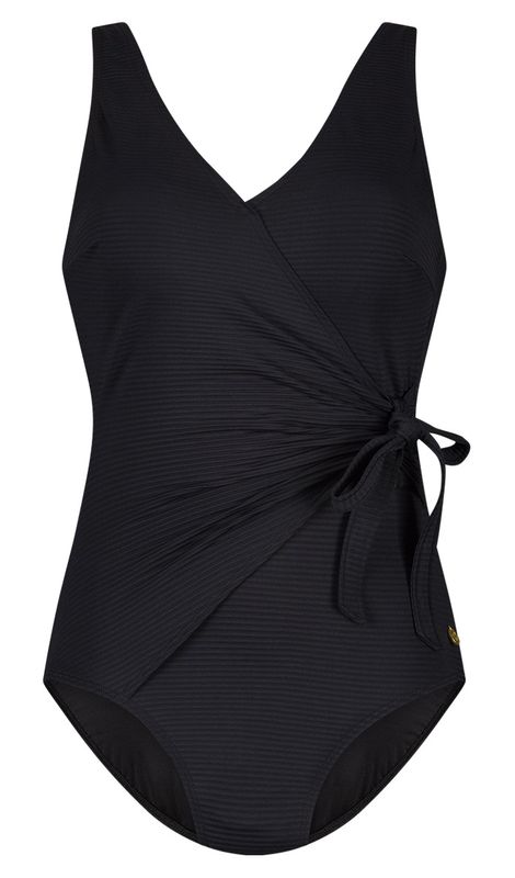 Ten Cate Beach v-neck badpak black