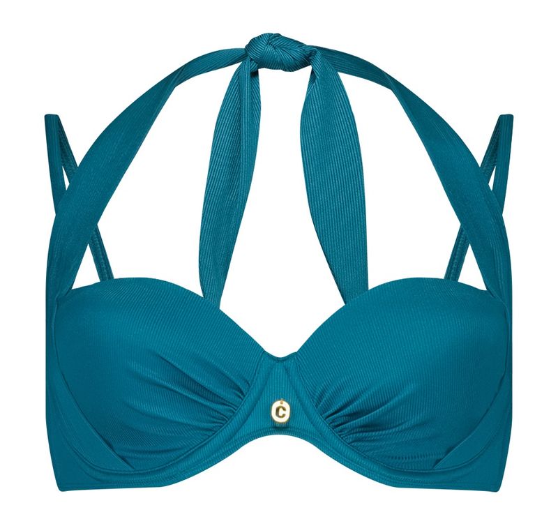 Ten Cate Beach multiway bikinitop sea blue