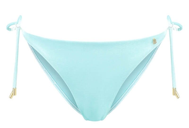 Beachlife bikinibroekje strikjes aruba velour