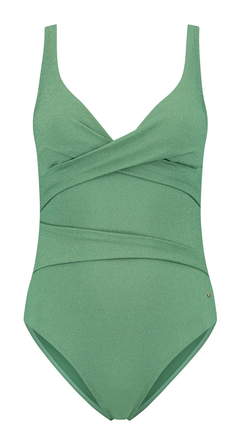 Beachlife badpak green shimmer