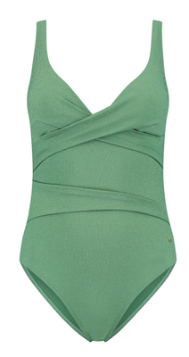Beachlife badpak green shimmer