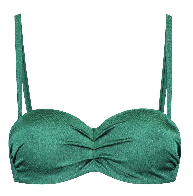 Cyell Treasure Green bandeau bikinitop