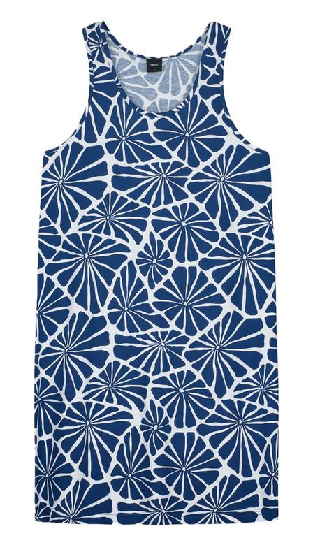 Nanso Aralia bigshirt zonder mouw