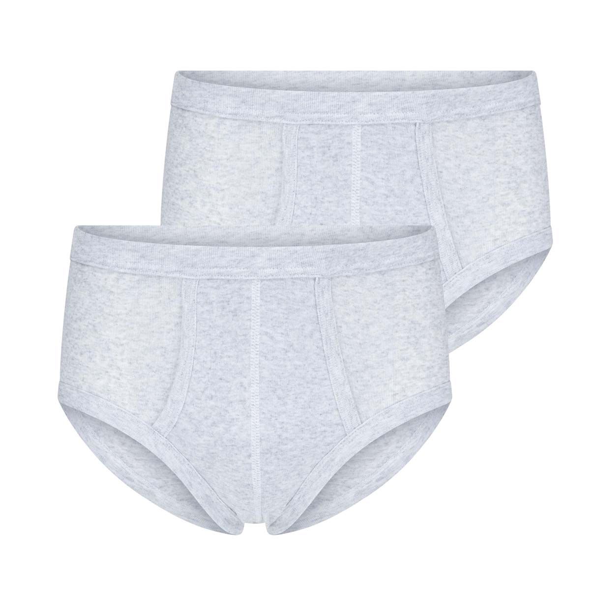 Beeren heren slip 2-pack met voorsluiting