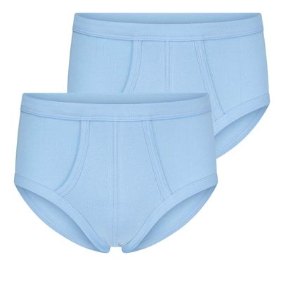 Beeren heren slip 2-pack met voorsluiting