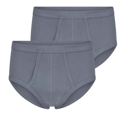 Beeren heren slip 2-pack met voorsluiting
