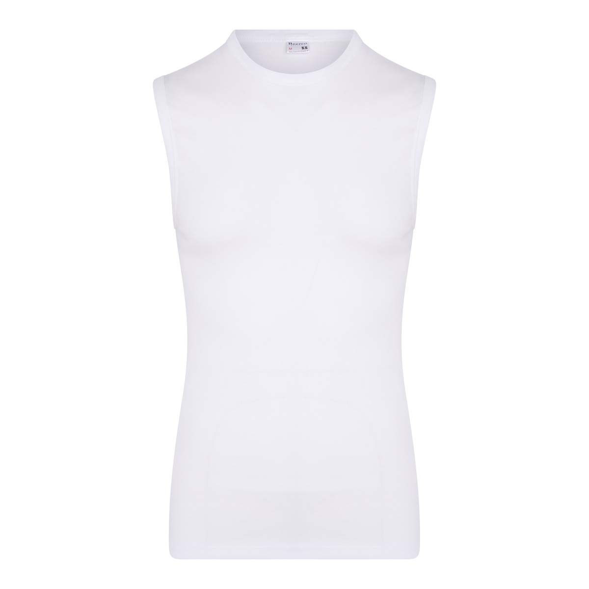 Beeren heren mouwloos shirt ronde hals