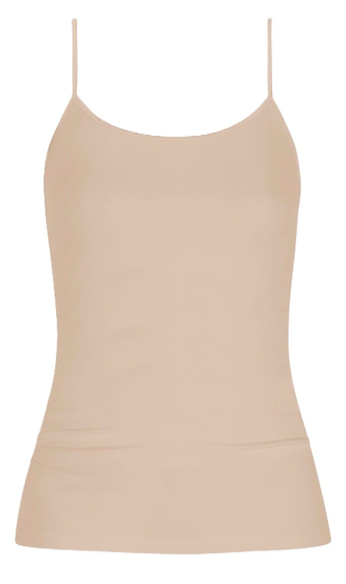 Mey Emotion spaghetti top cream tan