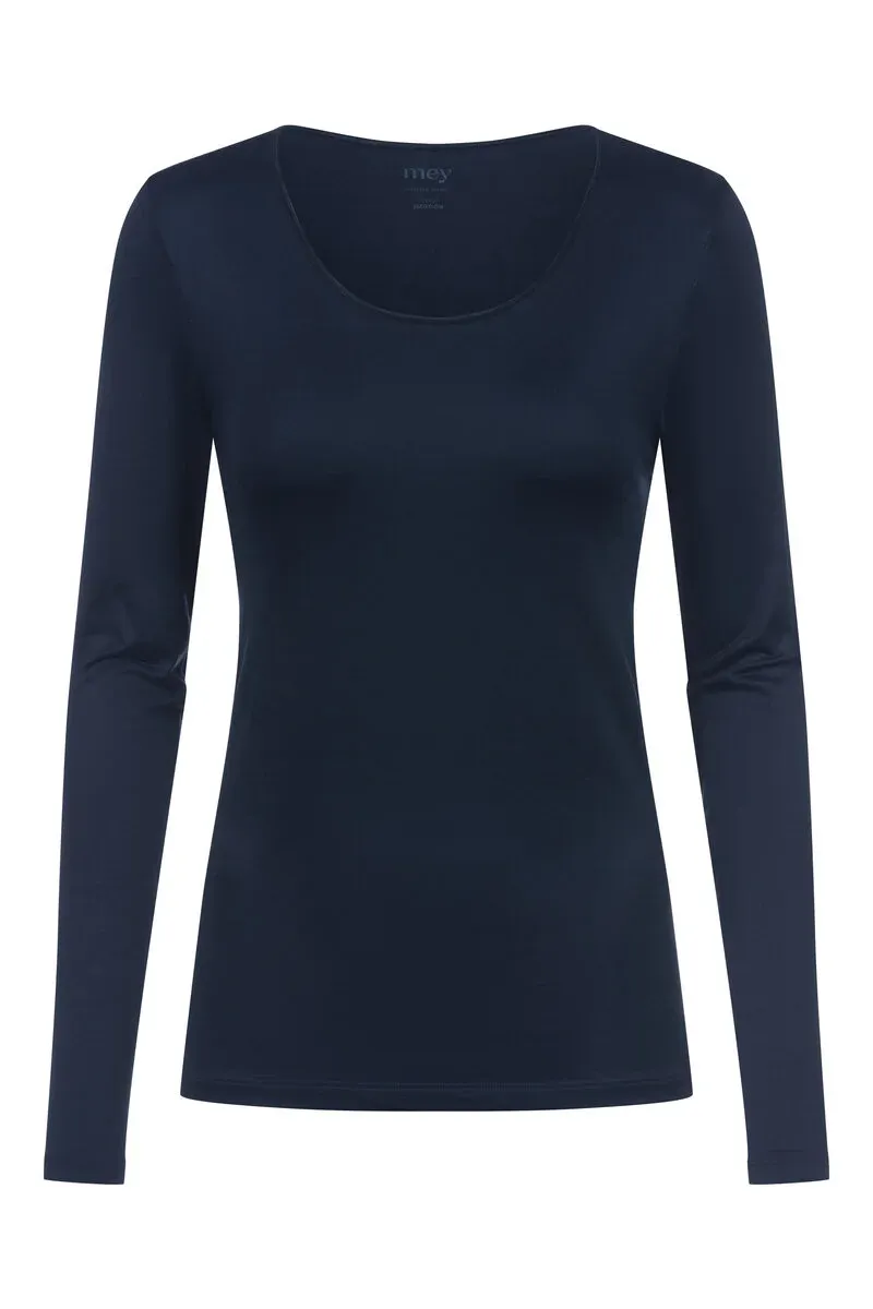 Mey Emotion shirt lange mouw night blue