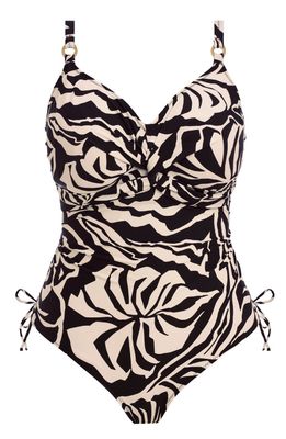Fantasie Aruba Nights twist badpak black&amp;cream