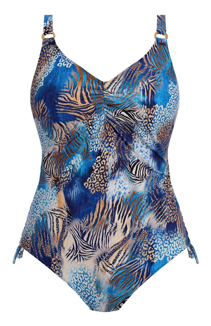 Fantasie Seraya Sands v-neck badpak denim