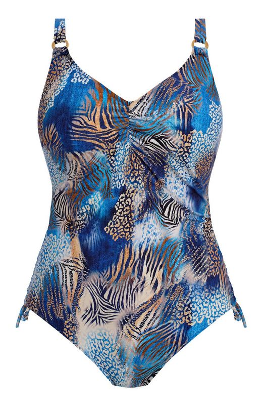 Fantasie Seraya Sands v-neck badpak denim