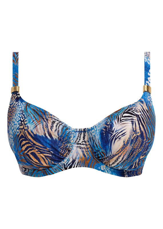 Fantasie Seraya Sands full-cup bikinitop denim
