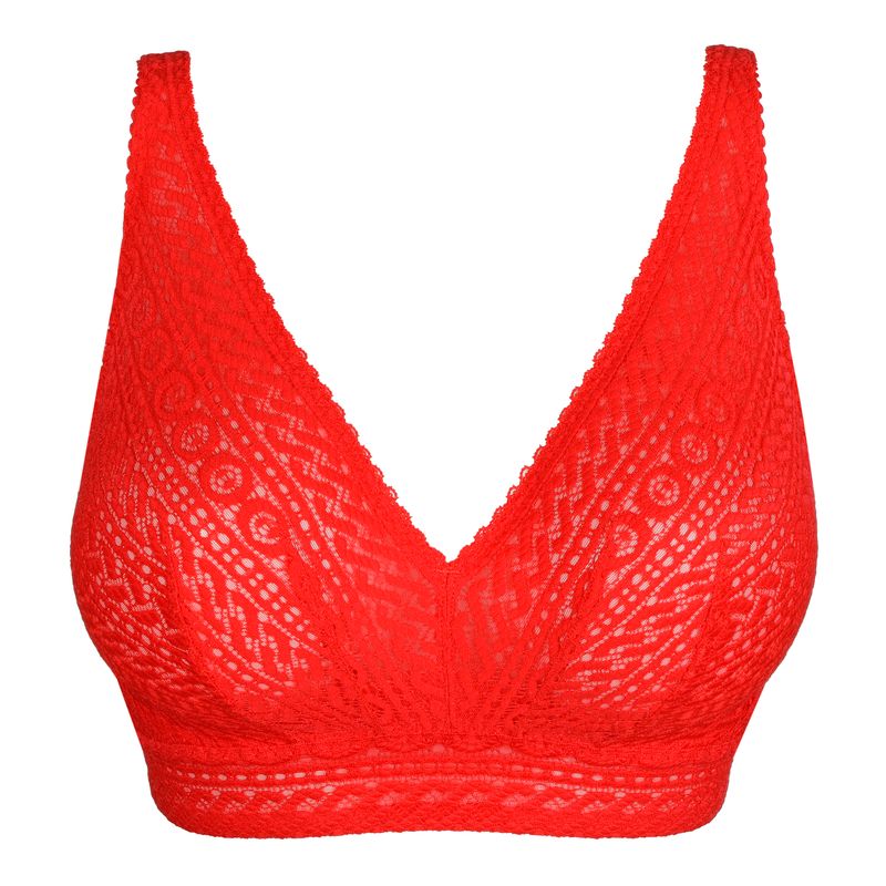 Prima Donna Montara bralette true red