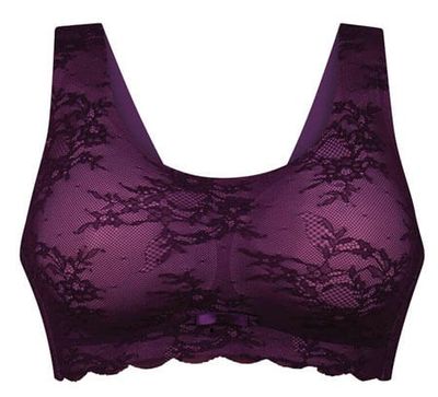 Anita Essential Lace bralette purple
