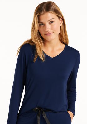 Nina von C pyjama shirt nachtblauw
