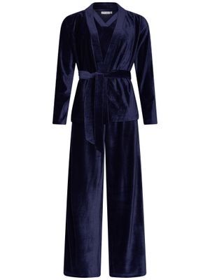 Pastunette 3-delig huispak dark blue