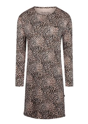 Charlie Choe O-Cozy days nachthemd light pink