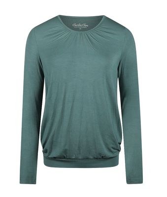 Charlie Choe O-Cozy days pyjama shirt faded blue