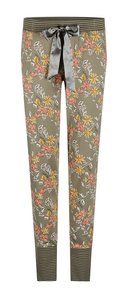 Charlie Choe O-Lovely nights pyjamabroek faded green