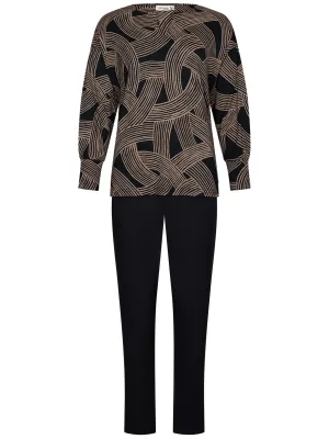 Pastunette Balance pyjama zwart