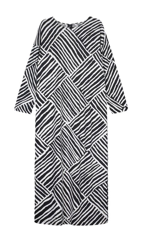 Nanso Kaisli kaftan lang black