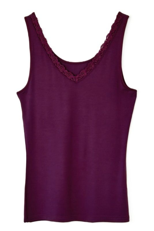 Nina von C Cosy top aubergine