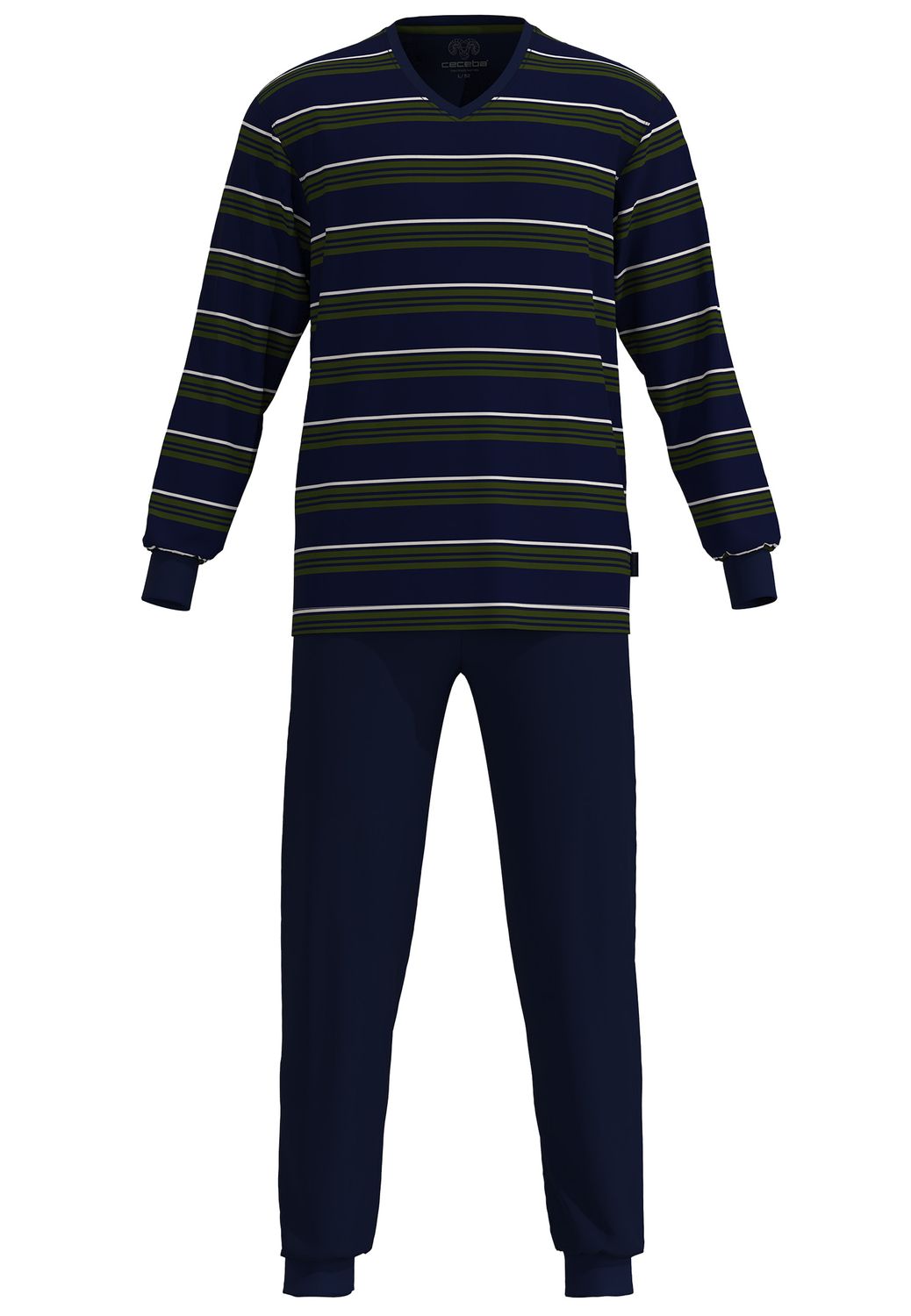 Ceceba heren pyjama marine streep