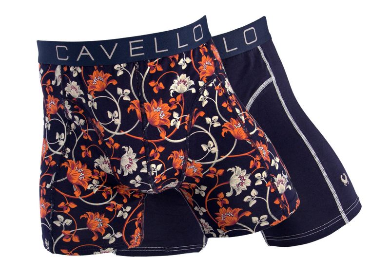 Cavello boxer 2 pack marine/bloem