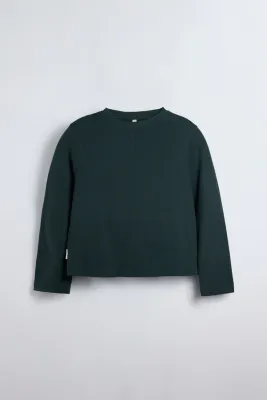Ysabel Mora Sweatshirt pique pine