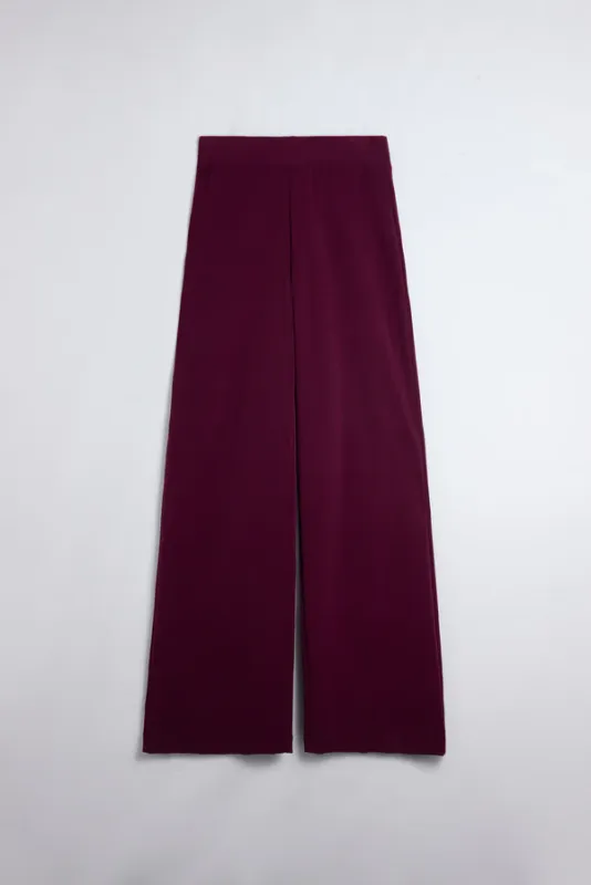 Ysabel Mora Pants wide berry
