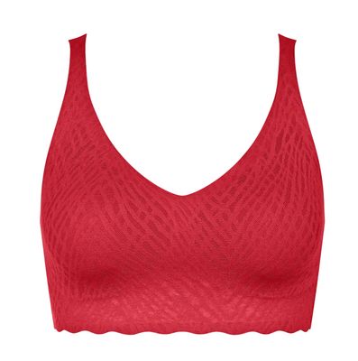 Sloggi Zero Feel Bliss Bralette shanghai red