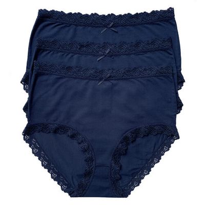 Nina von C Cosy tailleslip 3-pack aubergine