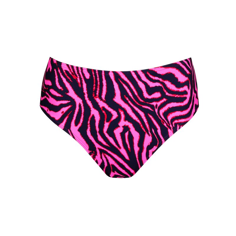 PrimaDonna Swim Malabo taille bikinislip hot pink zebra