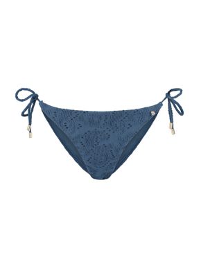 Beachlife Nightsky Embroidery strik bikinibroekje