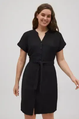 Ysabel Mora midi jurk zwart