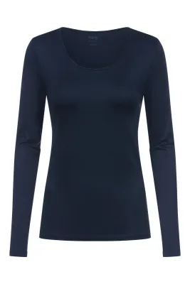 Mey Emotion shirt lange mouw night blue