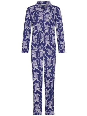 Rebelle Tiger Star pyjama dark purple
