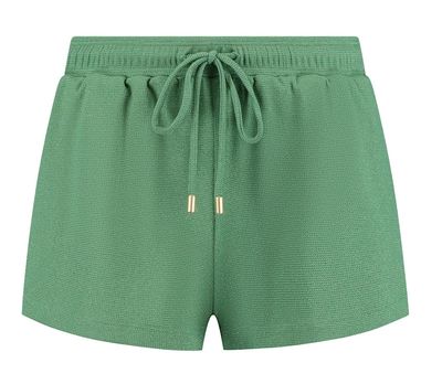 Beachlife short green shimmer