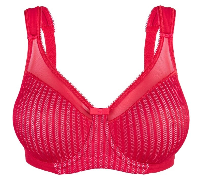 Berlei Beauty stripe minimizer red