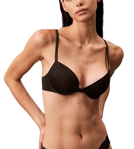 Calvin Klein Soft Stretch Lace push-up bh black