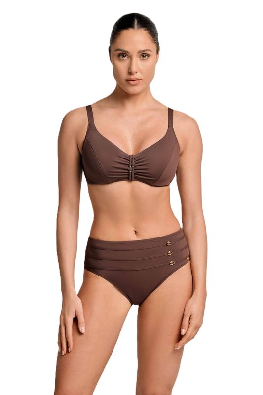 David Pure Violante bikini set brown