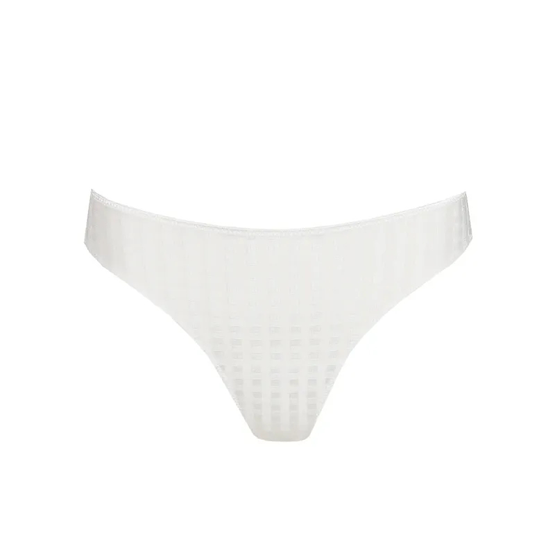 Marie Jo Avero string ivory petal