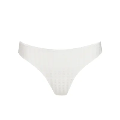 Marie Jo Avero string ivory petal