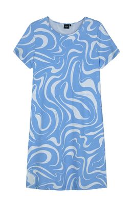 Nanso Vesi bigshirt licht blauw