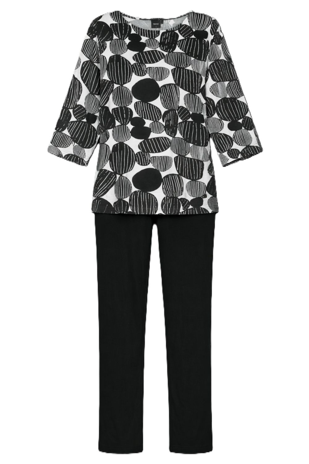 Nanso Kummeli pyjama zwart